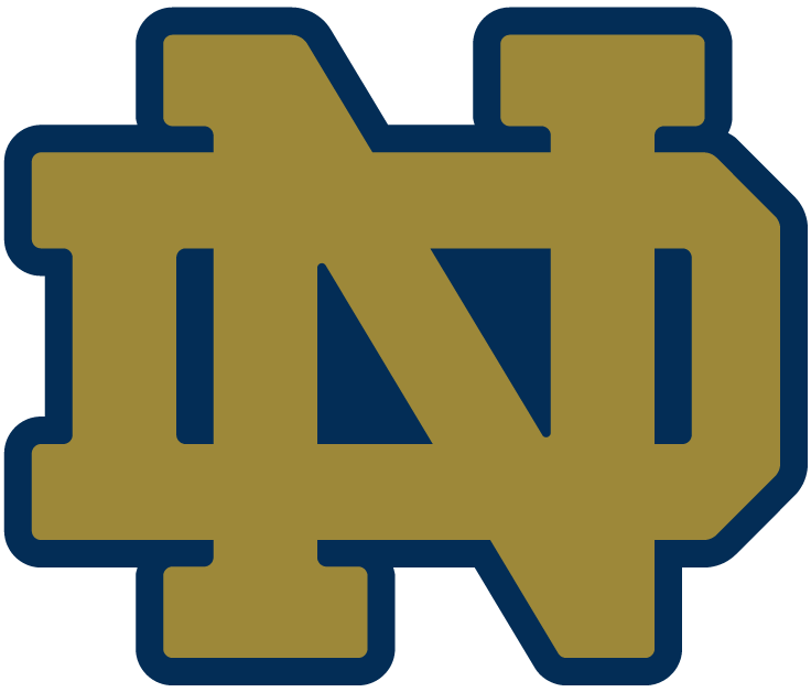 Notre Dame Fighting Irish 1994-Pres Alternate Logo v2 DIY iron on transfer (heat transfer)...